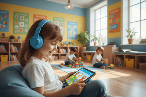 Students collaborating